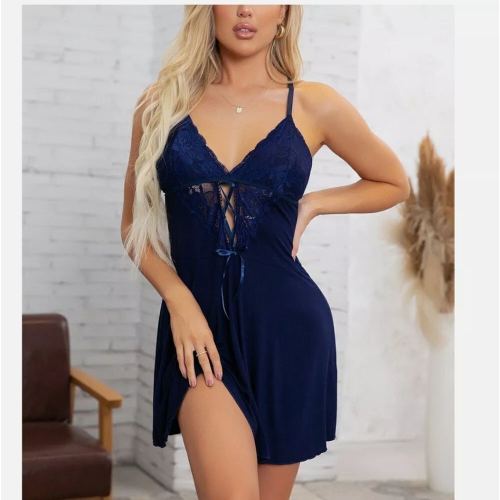 Women Sexy Lingerie Lace Nightwear Underwear Ladies Dress Babydoll Sleepwear